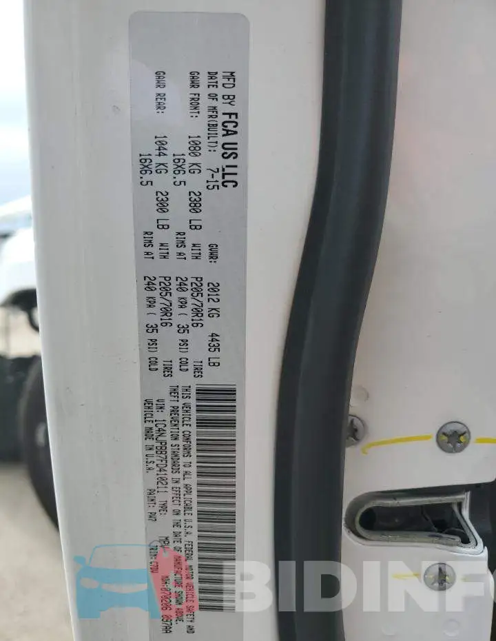 1C4NJPBB7FD410211 Photo# 14