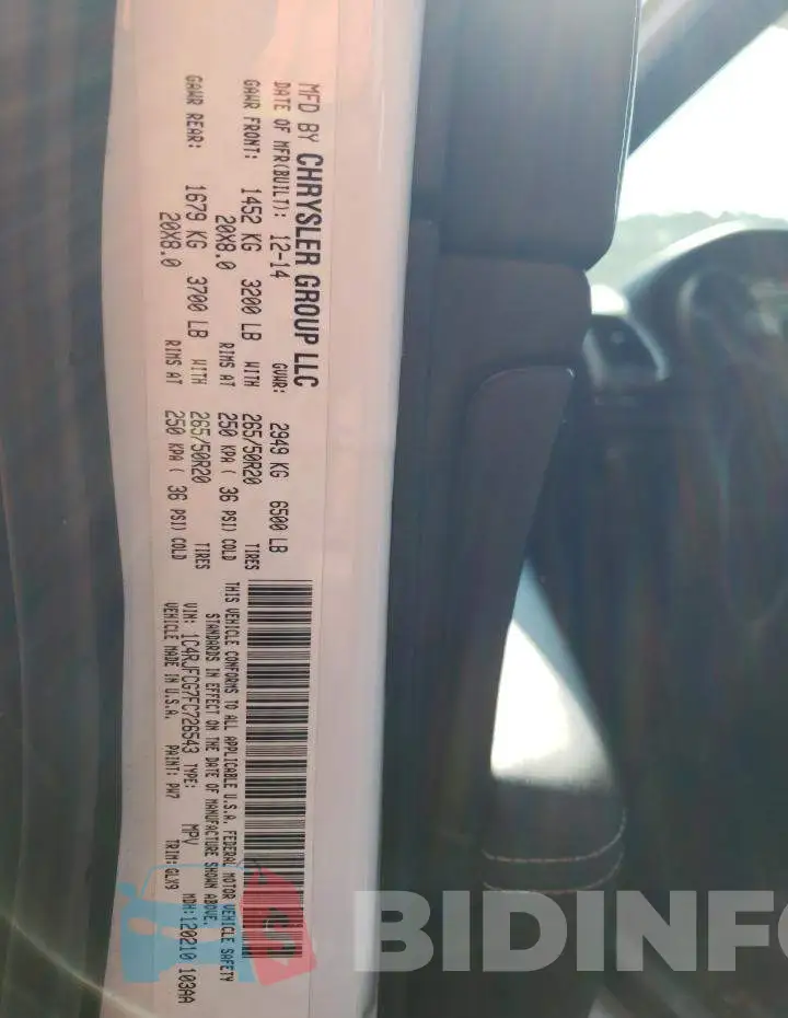 1C4RJFCG7FC726543 Photo# 12