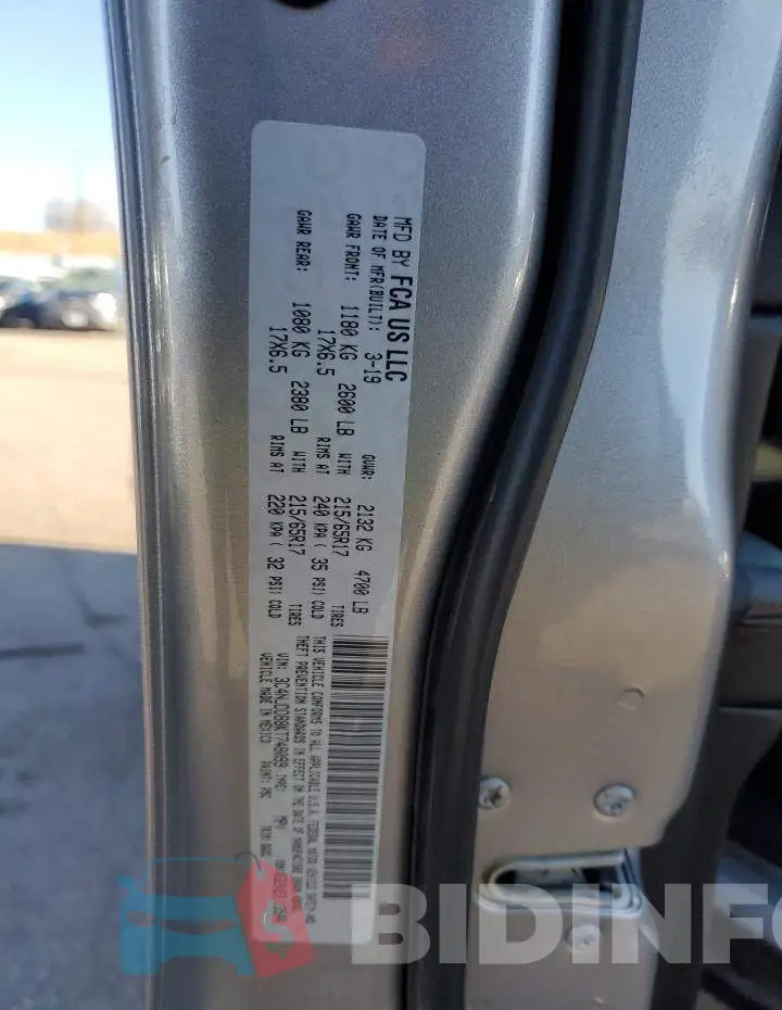 3C4NJDDB8KT748099 Photo# 12