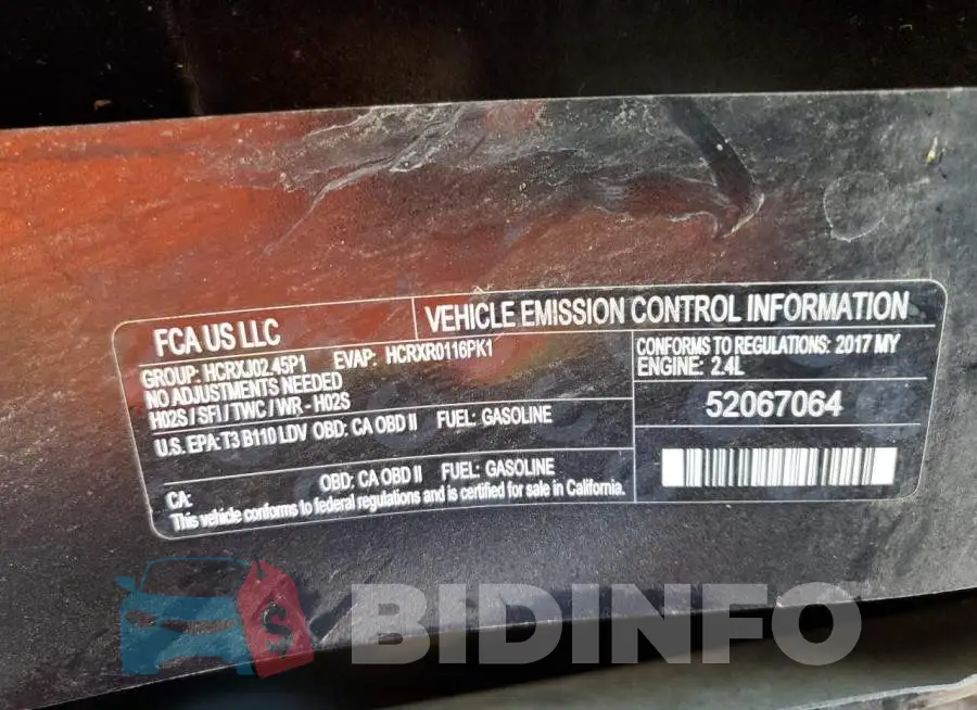 ZACCJBAB7HPF29621 Photo# 13