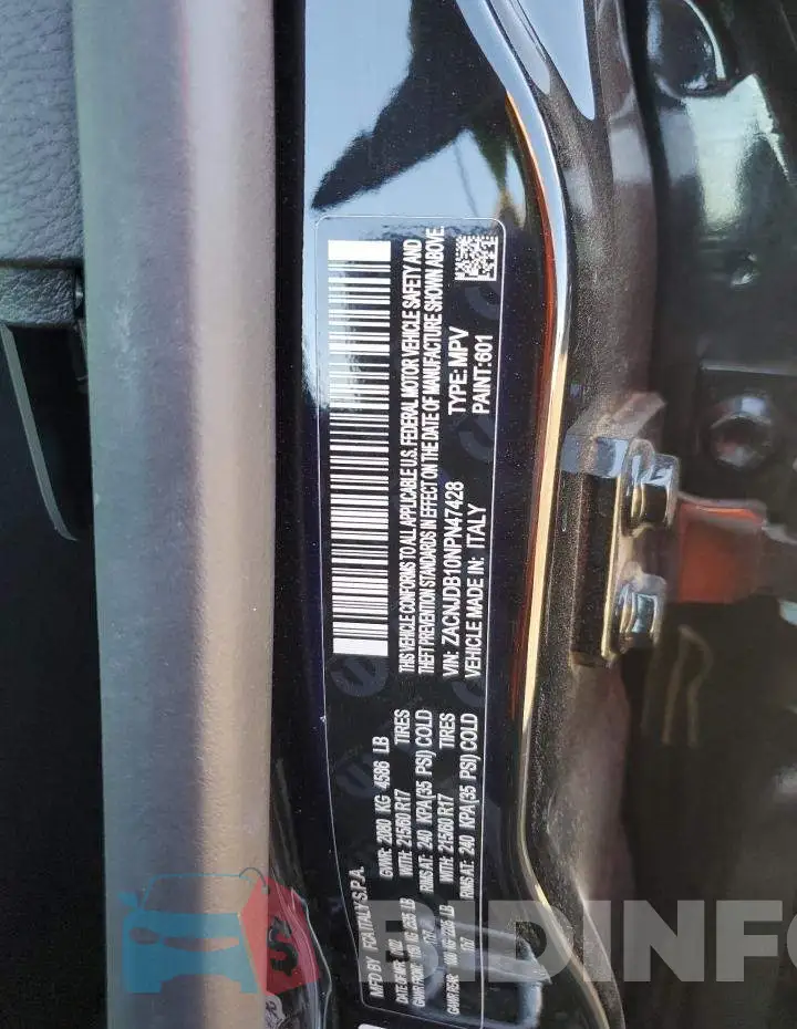 ZACNJDB10NPN47428 Photo# 13