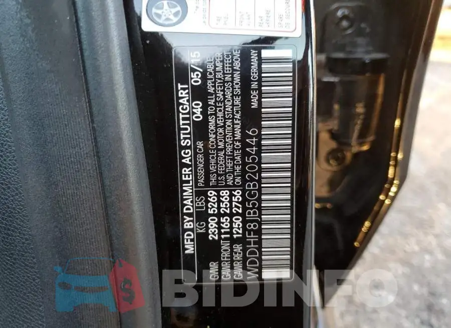 WDDHF8JB5GB205446 Photo# 12