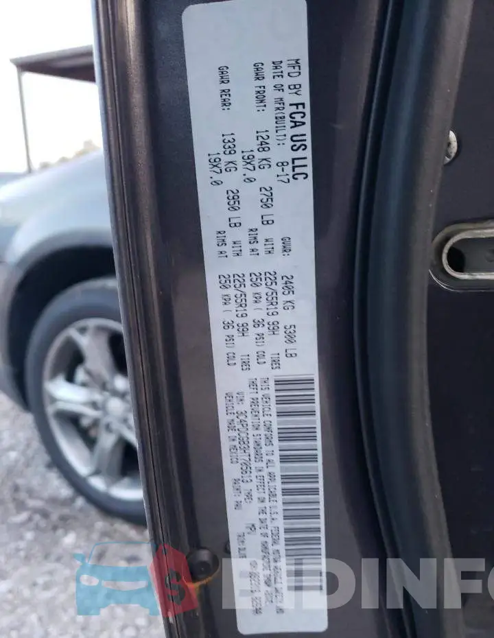 3C4PDCGB3HT705613 Photo# 12
