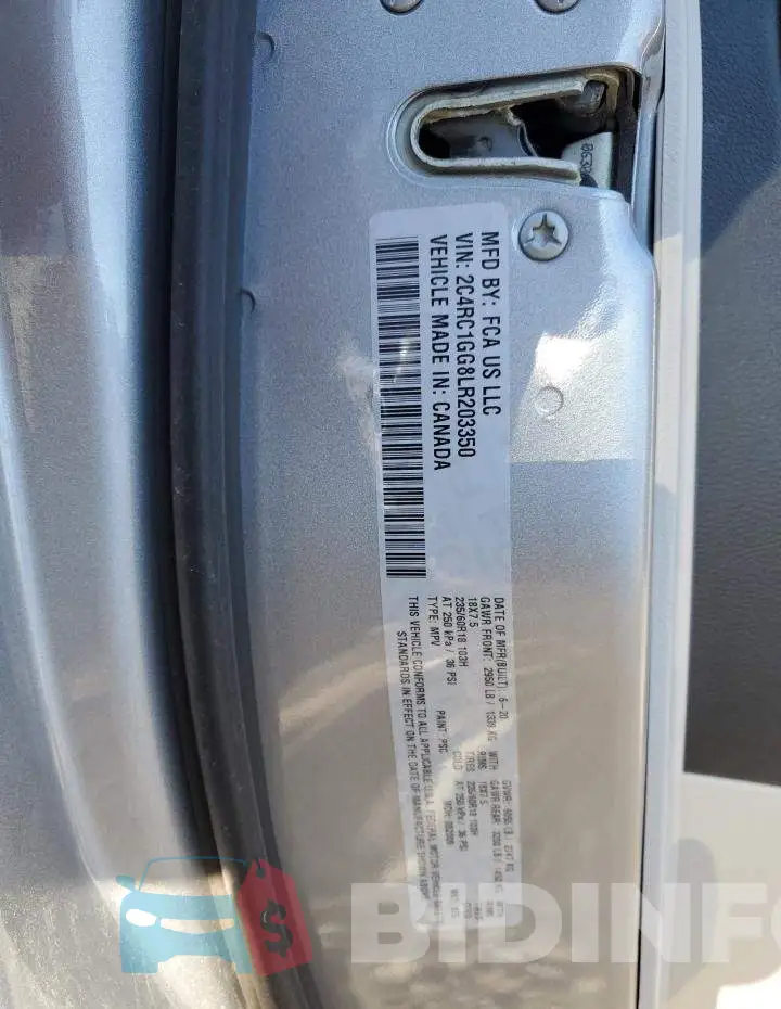 2C4RC1GG8LR203350 Photo# 12