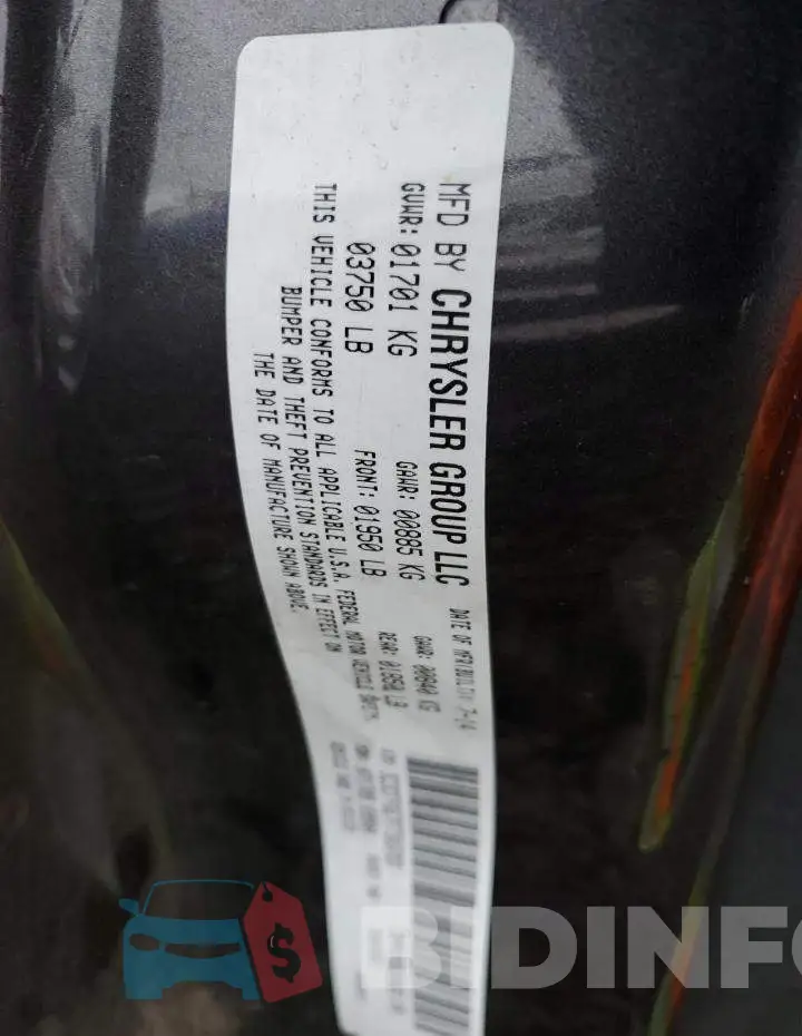 3C3CFFGE7FT503783 Photo# 12