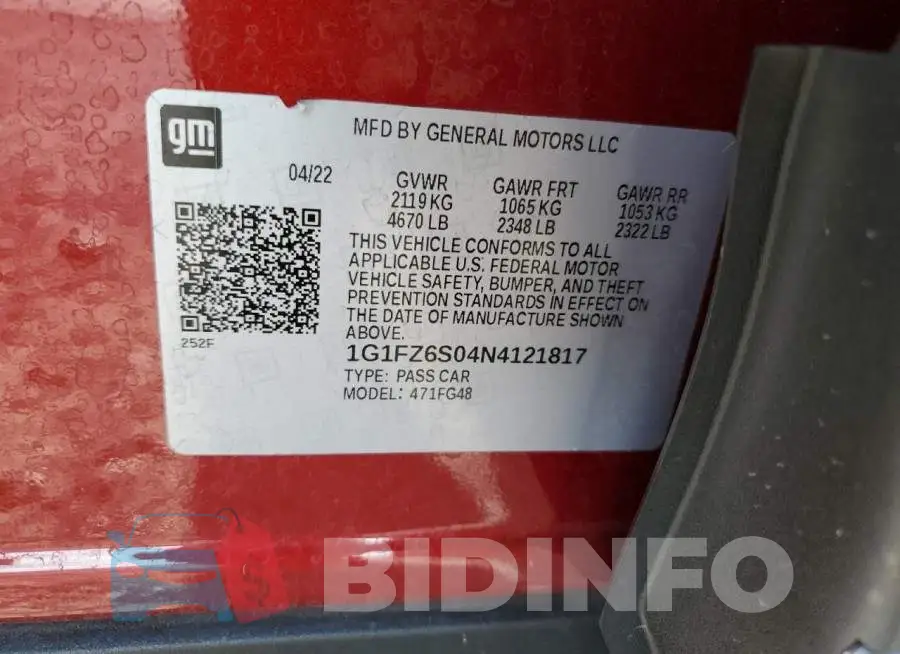 1G1FZ6S04N4121817 Photo# 12