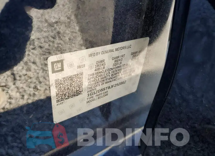1G1ZD5ST8JF252862 Photo# 12