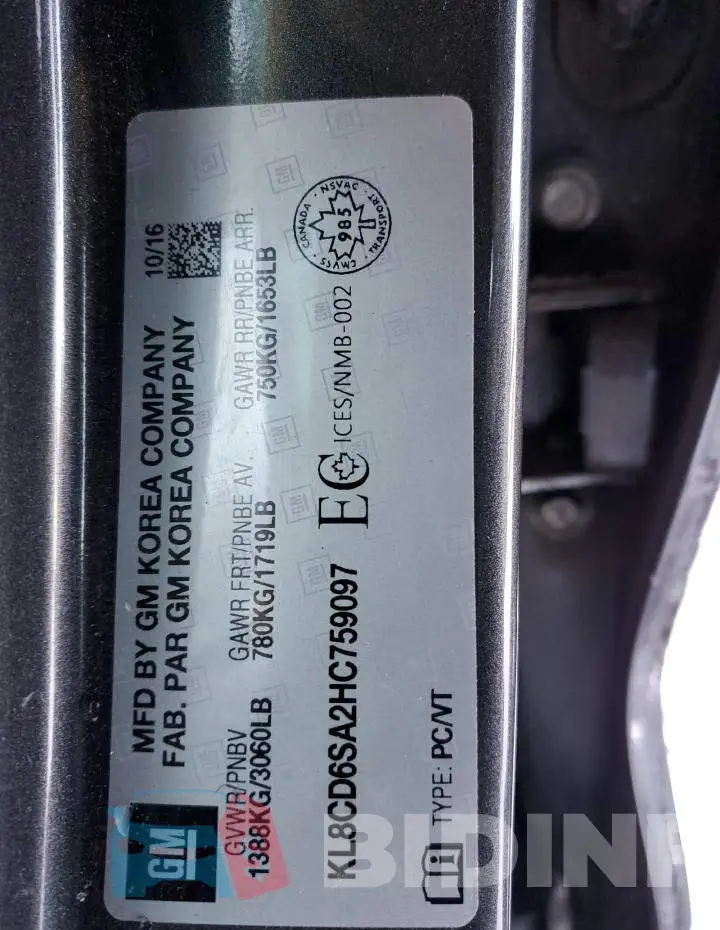 KL8CD6SA2HC759097 Photo# 12