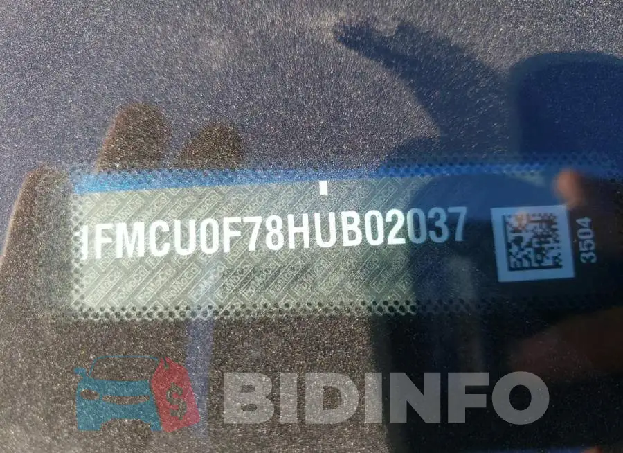 1FMCU0F78HUB02037 Photo# 12