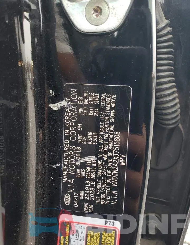 KNDJN2A2XJ7515808 Photo# 12
