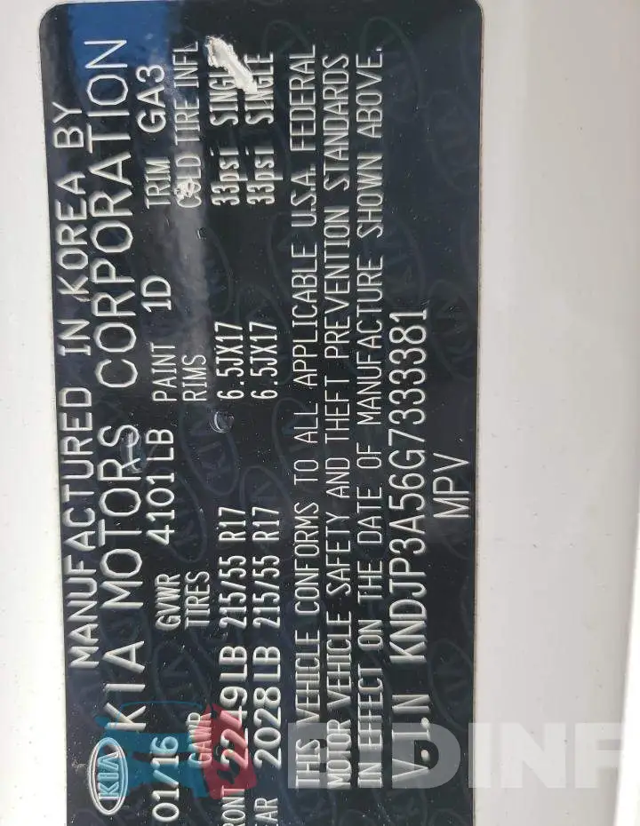 KNDJP3A56G7333381 Photo# 12