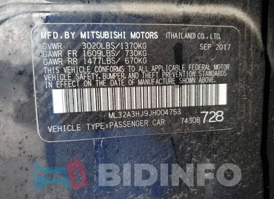 ML32A3HJ9JH004753 Photo# 13