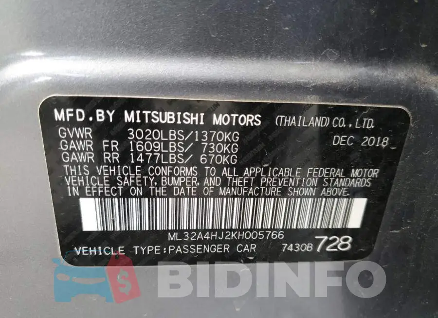 ML32A4HJ2KH005766 Photo# 12