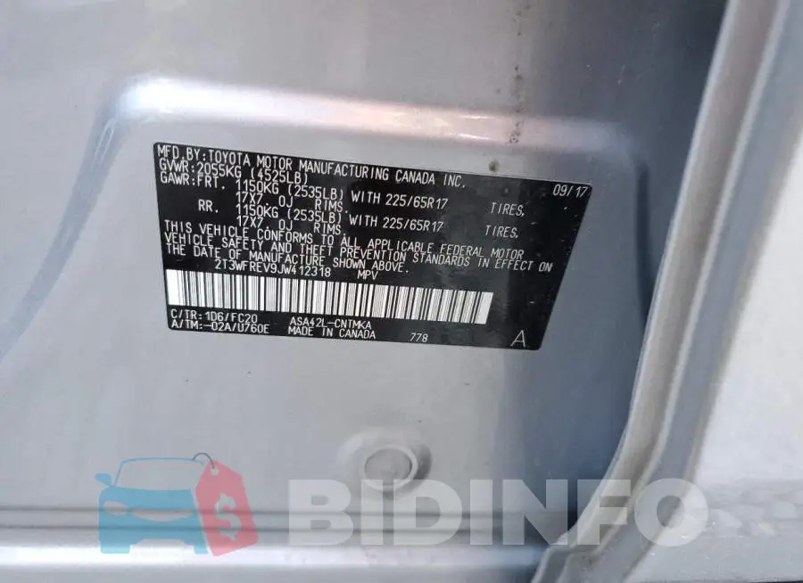 2T3WFREV9JW412318 Photo# 14