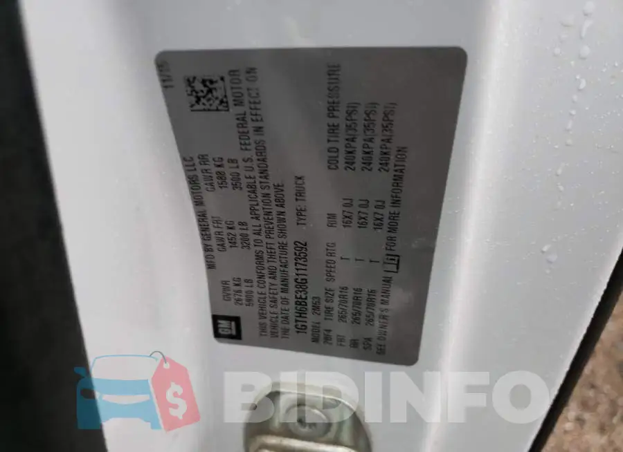 1GTH6BE38G1173592 Photo# 12
