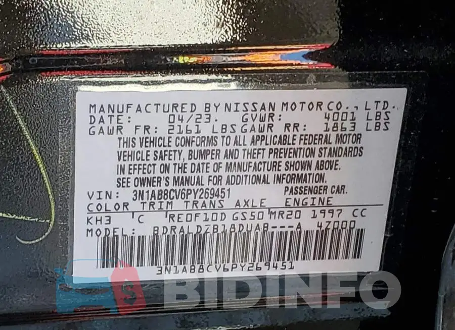 3N1AB8CV6PY269451 Photo# 12