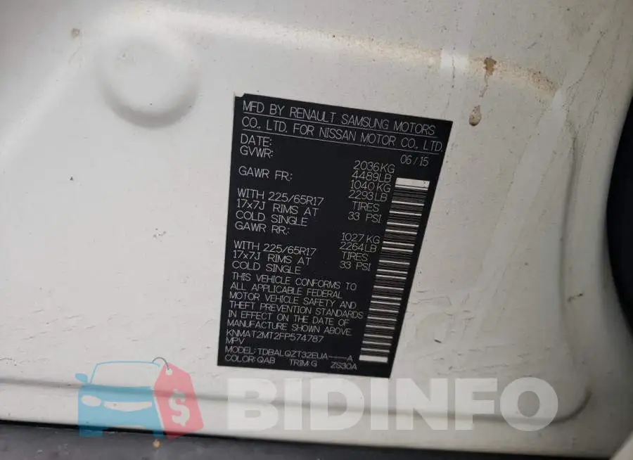 KNMAT2MT2FP574787 Photo# 12