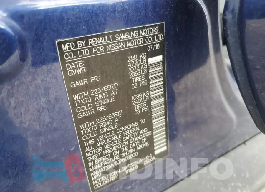 KNMAT2MV5JP608800 Photo# 13