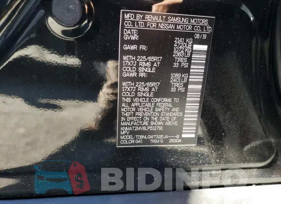 KNMAT2MV6LP512791 Photo# 13