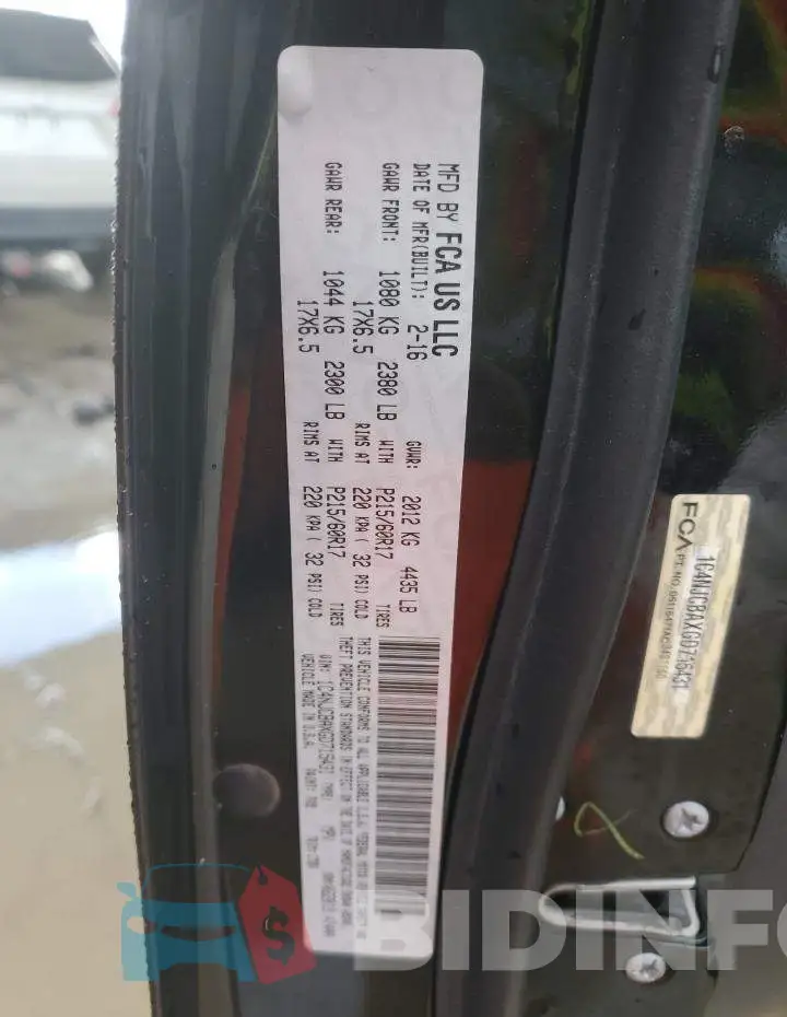 1C4NJCBAXGD715431 Photo# 13