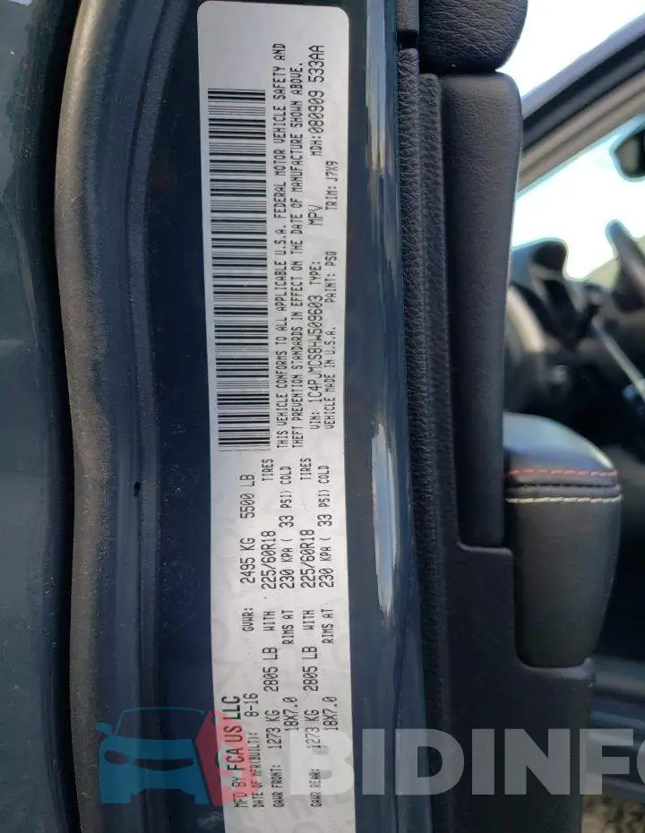 1C4PJMCS8HW509603 Photo# 14