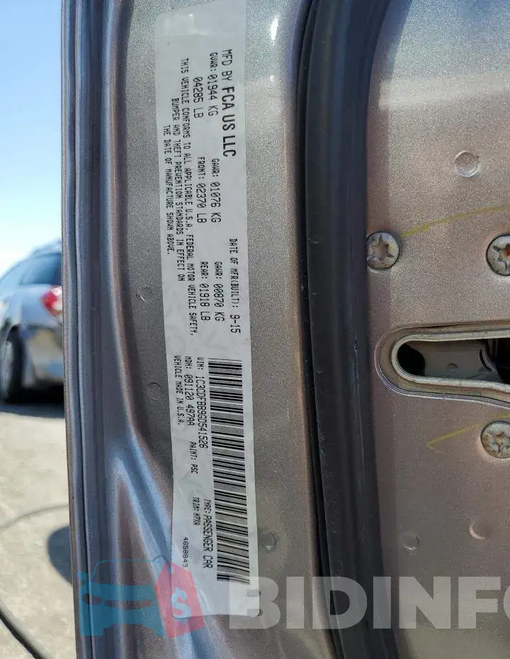 1C3CDFBB9GD541526 Photo# 12