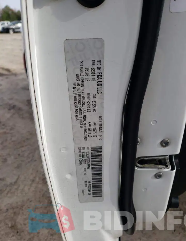 2C3CDXHG9GH185705 Photo# 12