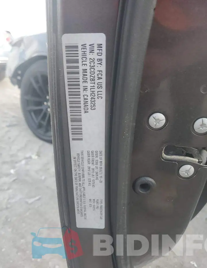 2C3CDZBT1LH243253 Photo# 13
