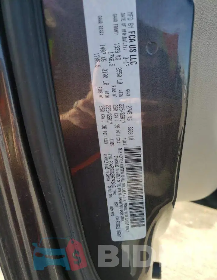 2C4RDGBG6HR742015 Photo# 14