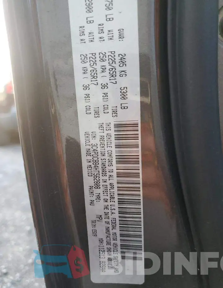 3C4PDCBB4HT562808 Photo# 13