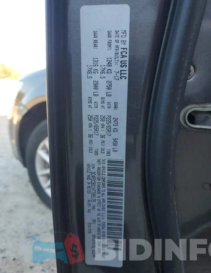3C4PDCBG1HT705175 Photo# 13