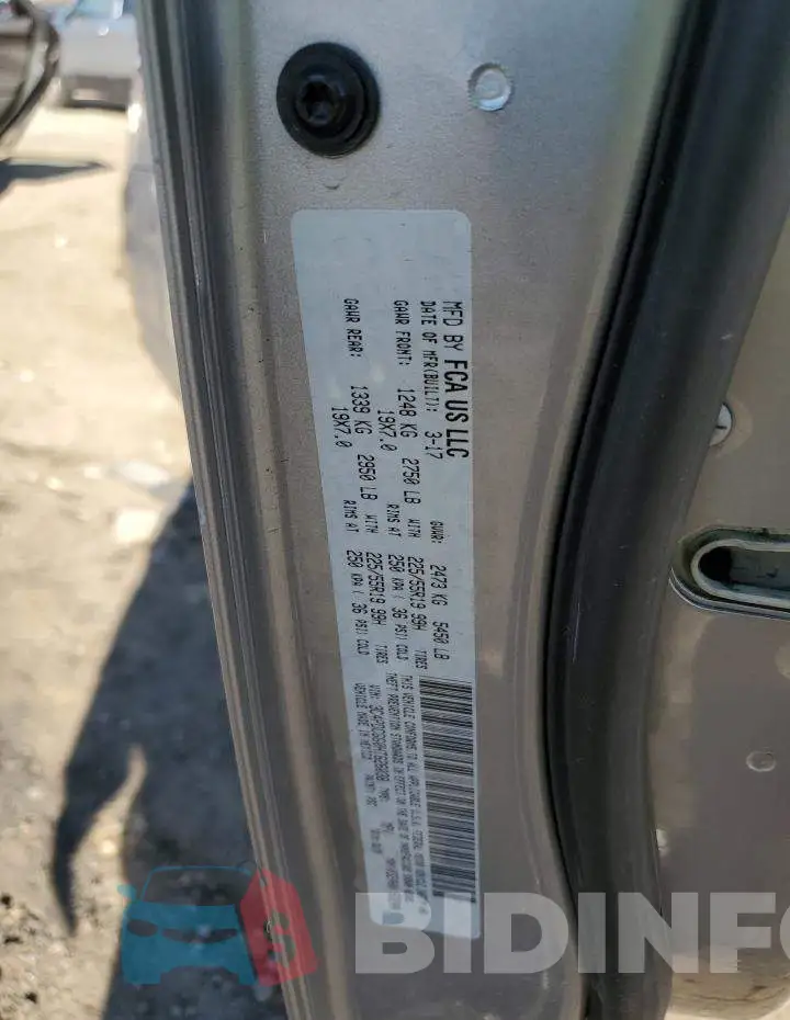 3C4PDCGG0HT626038 Photo# 13