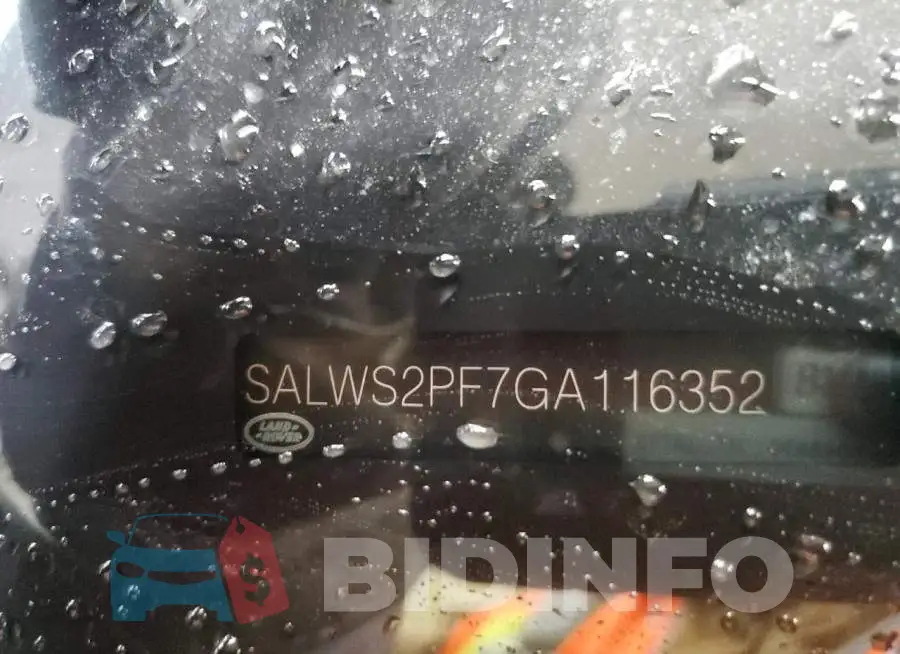 SALWS2PF7GA116352 Photo# 12