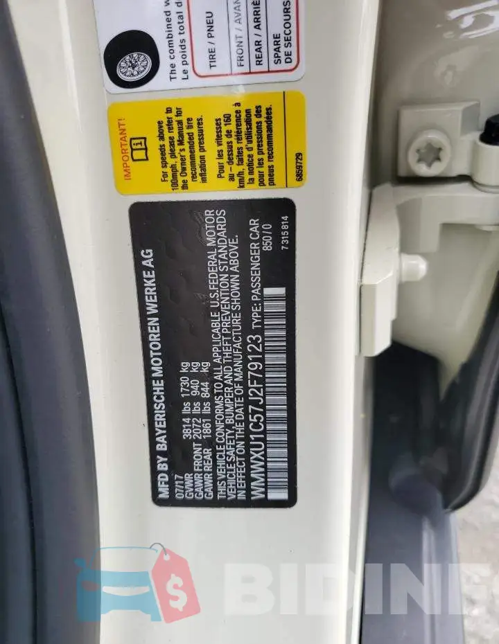WMWXU1C57J2F79123 Photo# 13