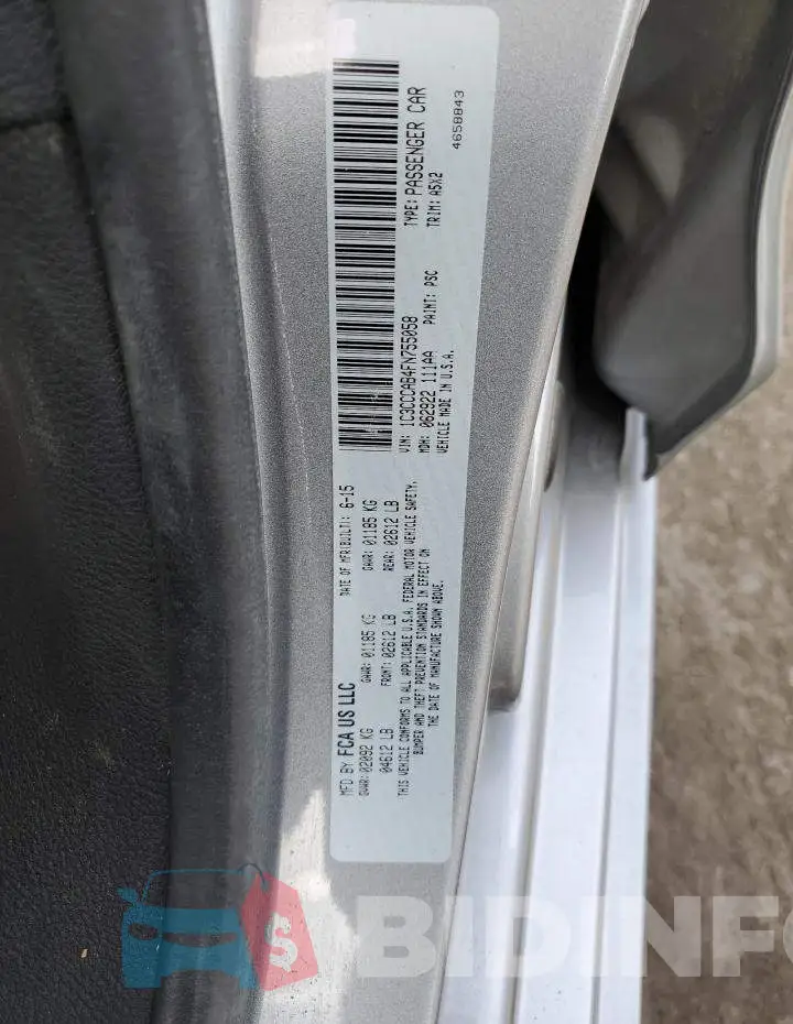 1C3CCCAB4FN755058 Photo# 12