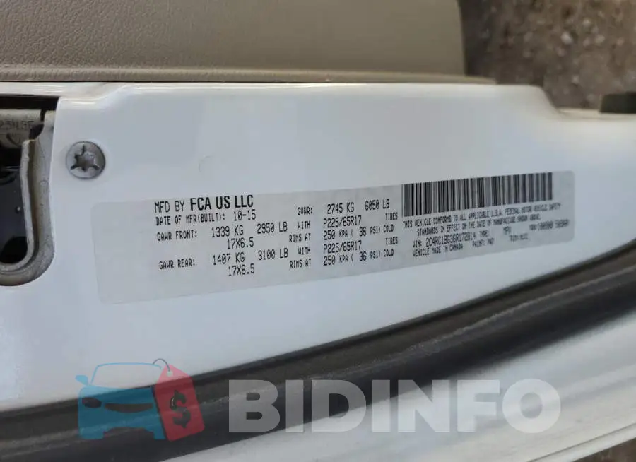 2C4RC1BG3GR172814 Photo# 13