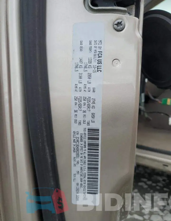2C4RC1BG4GR228551 Photo# 14