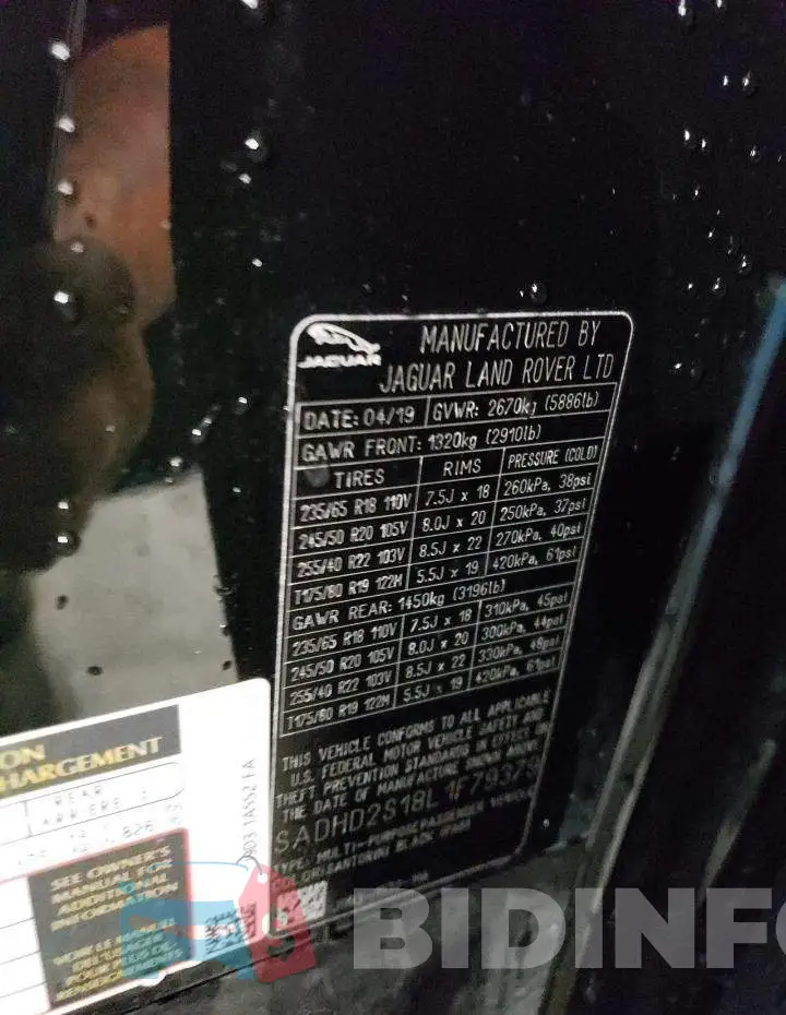 SADHD2S18L1F79379 Photo# 13