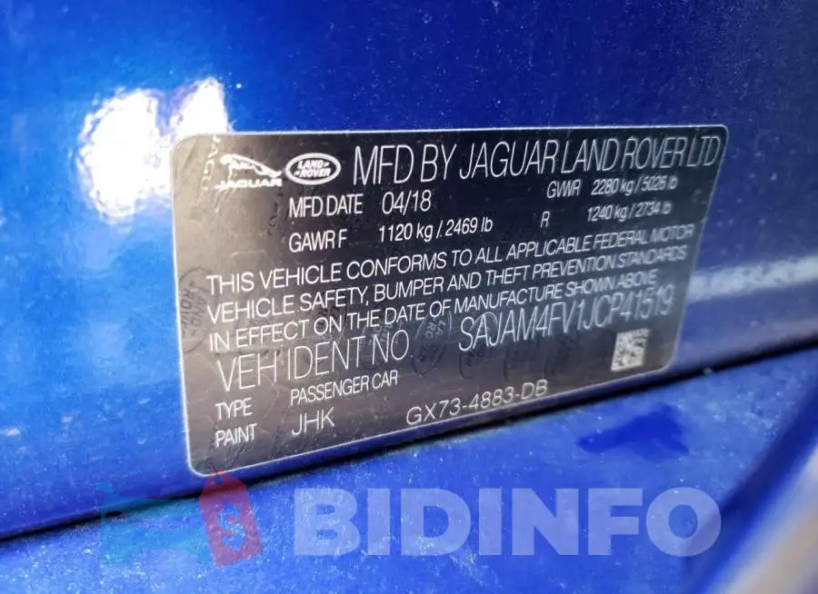 SAJAM4FV1JCP41519 Photo# 12