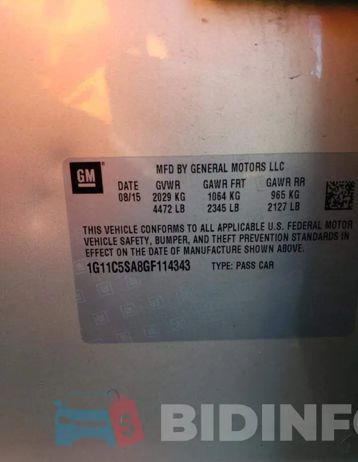 1G11C5SA8GF114343 Photo# 12