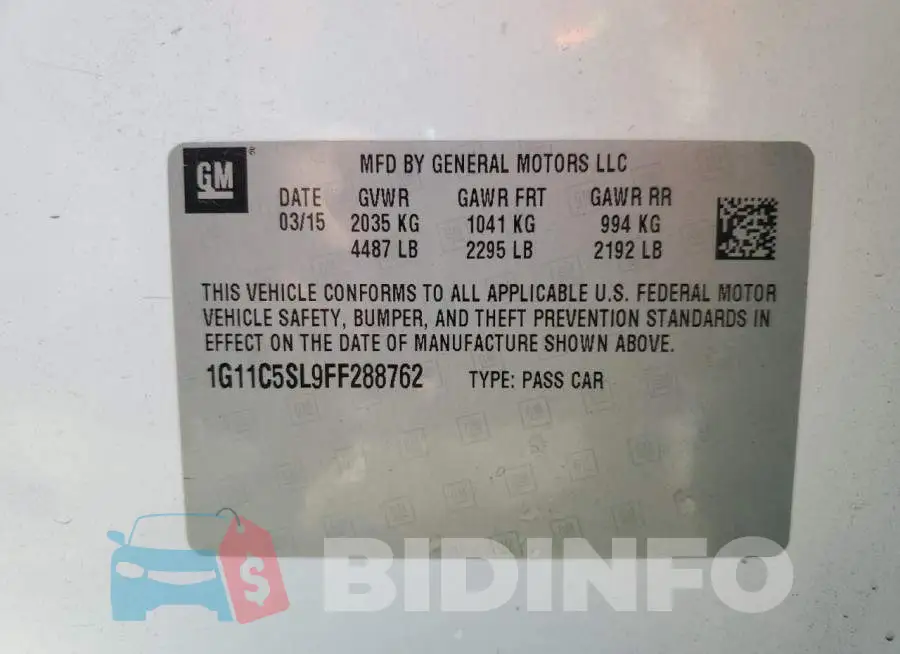 1G11C5SL9FF288762 Photo# 13