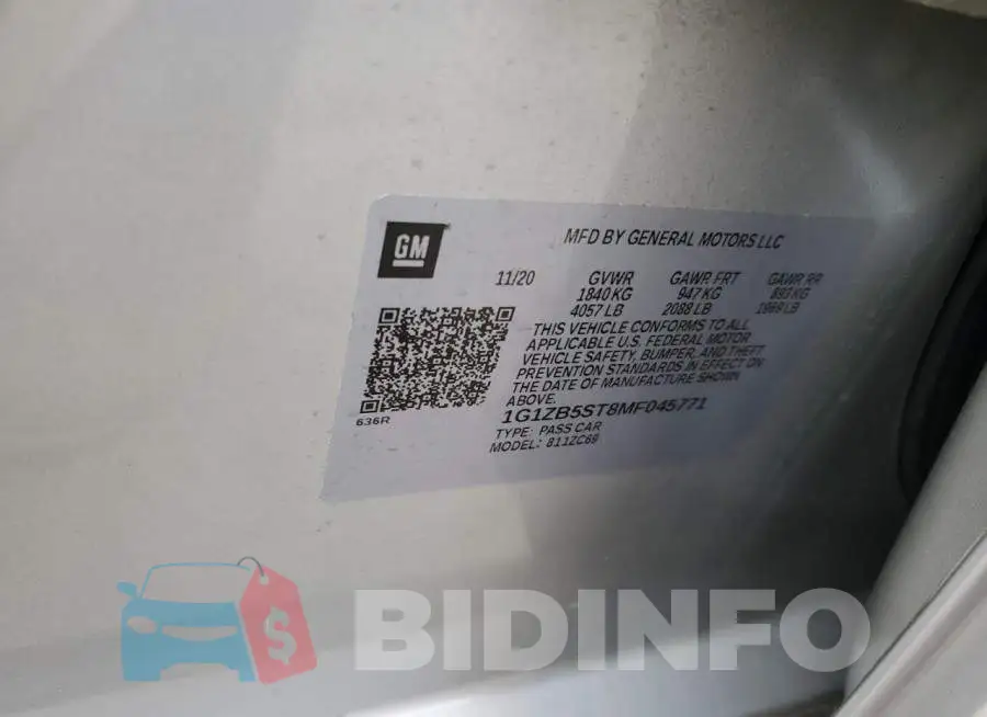 1G1ZB5ST8MF045771 Photo# 12