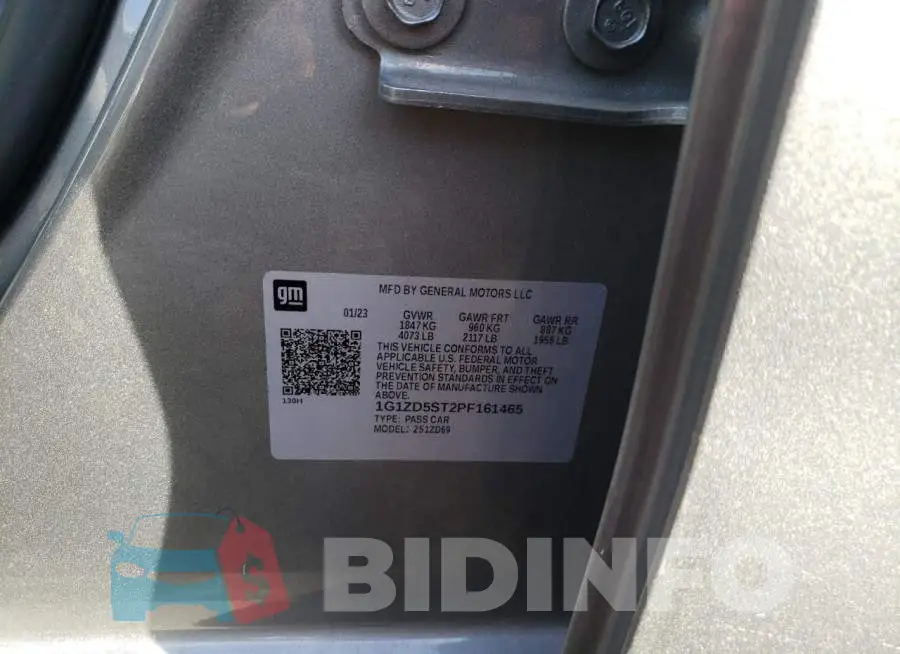 1G1ZD5ST2PF161465 Photo# 12