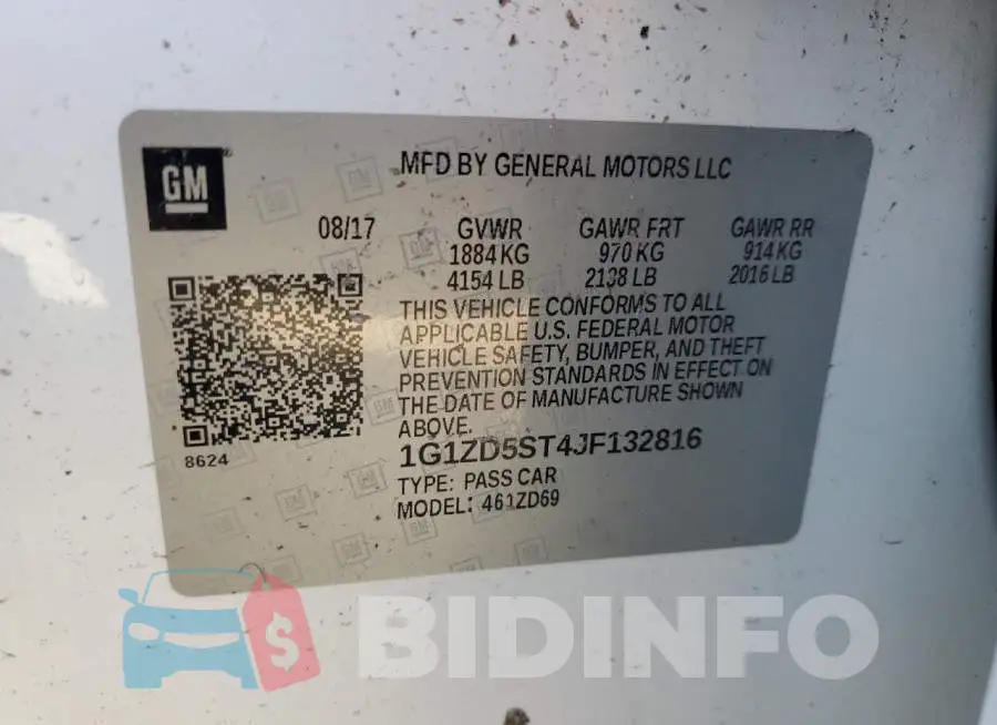 1G1ZD5ST4JF132816 Photo# 12