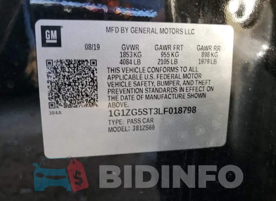 1G1ZG5ST3LF018798 Photo# 13