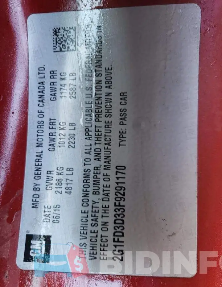 2G1FD3D33F9291170 Photo# 12