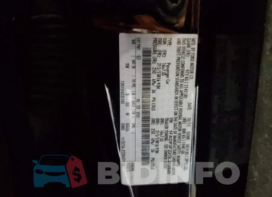 1FADP3F22GL212520 Photo# 12