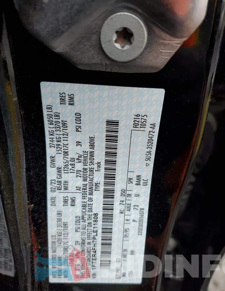 1FTER4FH7PLE11808 Photo# 13