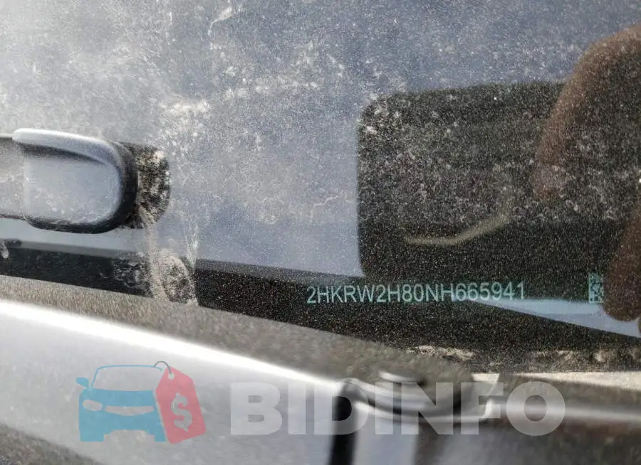 2HKRW2H80NH665941 Photo# 12