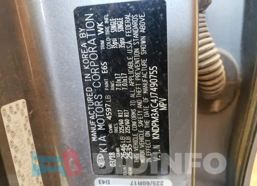 KNDPM3AC4J7490755 Photo# 13